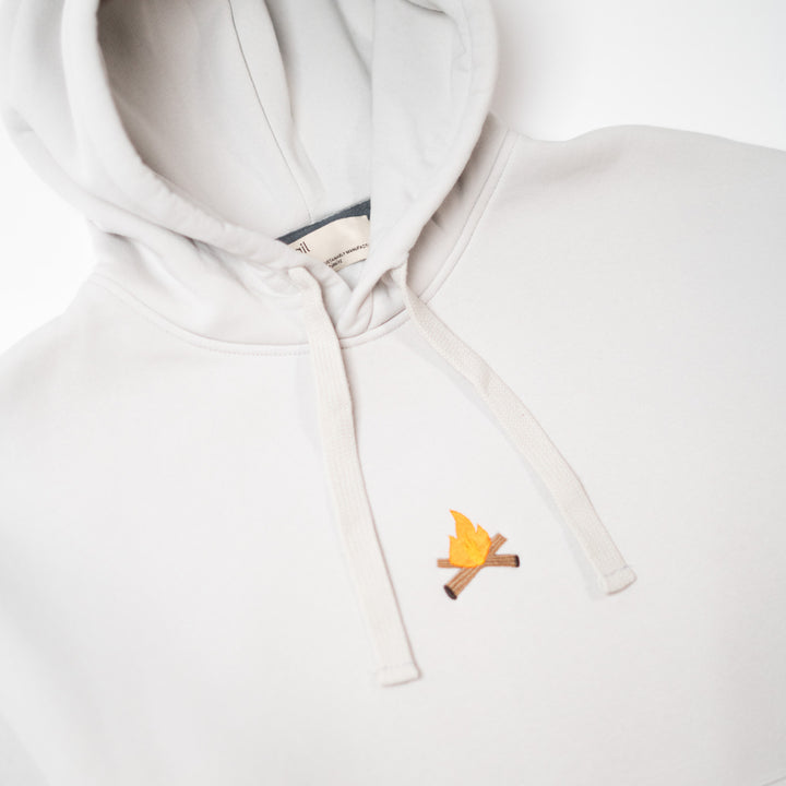 Camp Fire Hoodie - Duman Grisi