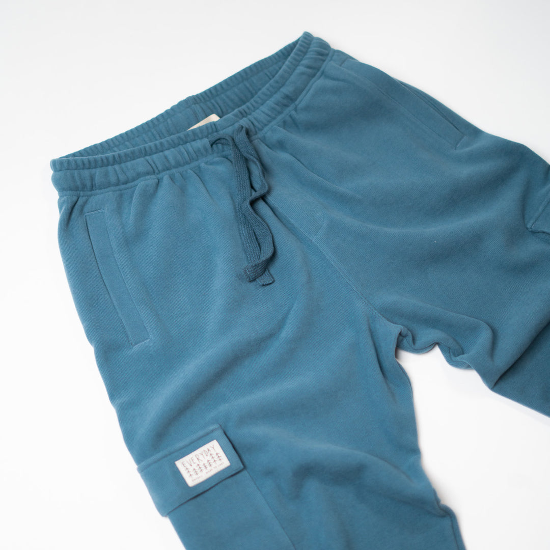 Erkek Travel Pants - Mavi