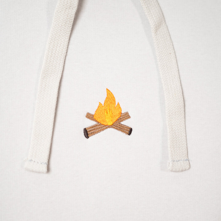 Camp Fire Hoodie - Duman Grisi