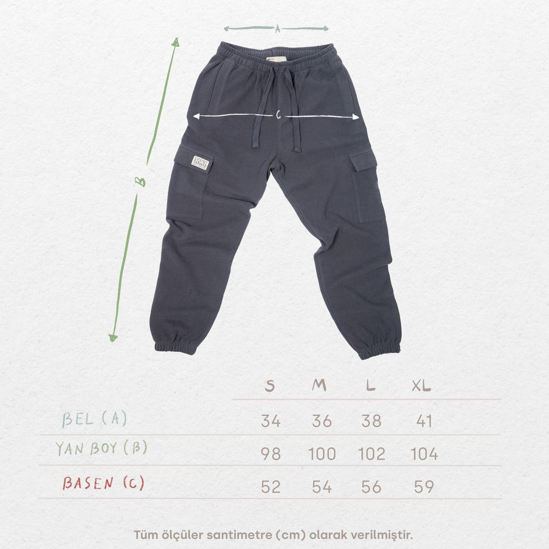 Erkek Travel Pants - Kül Grisi