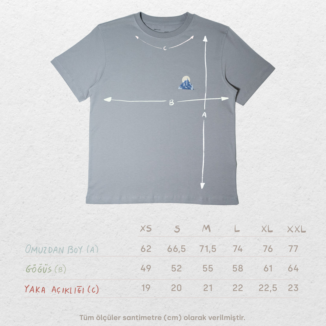 Moonlight Mountain Tshirt - Ay Grisi