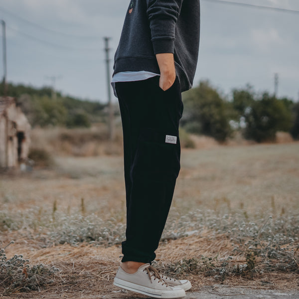 Erkek Travel Pants - Siyah