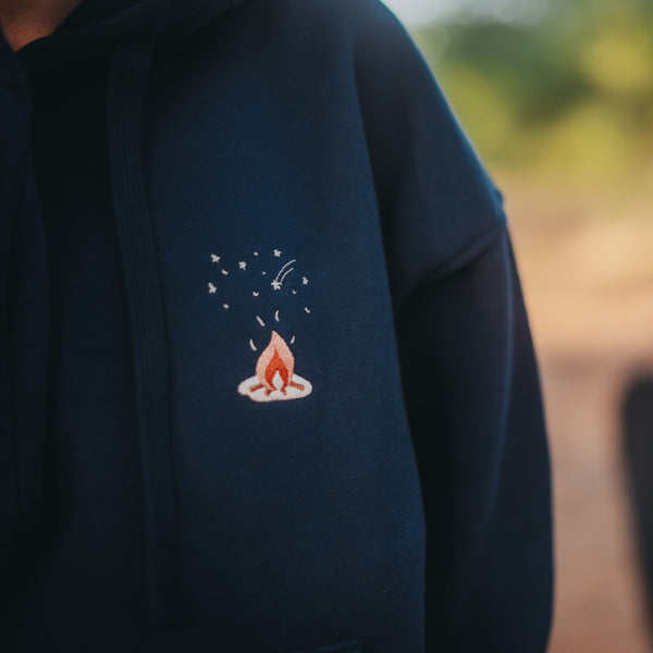 Shooting Stars Hoodie - Gece Mavisi