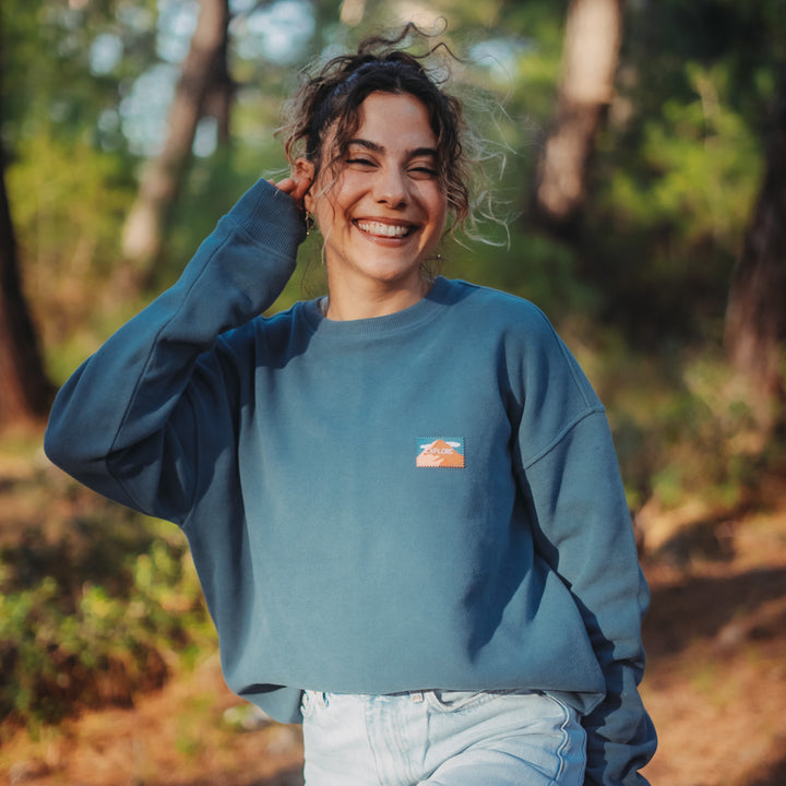 Explore Sweatshirt - Mavi