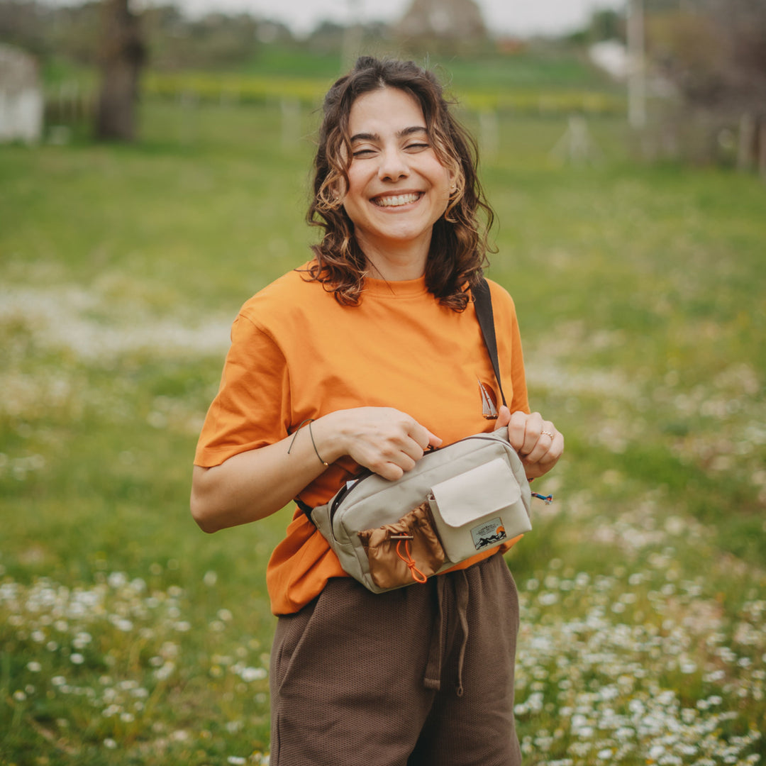 Traveler Bel Çantası - Bej