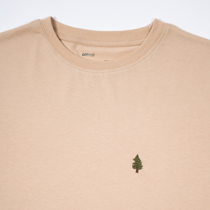 Mini Pine Tshirt - Latte