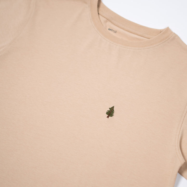 Mini Pine Tshirt - Latte