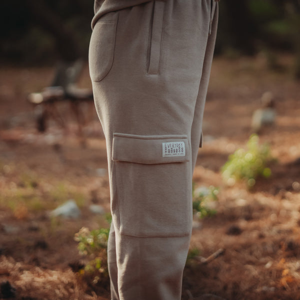 Kadın Travel Pants - Taş