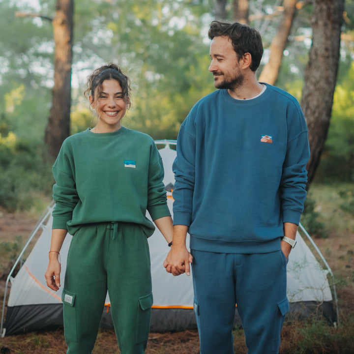 Kadın Travel Pants - Orman Yeşili