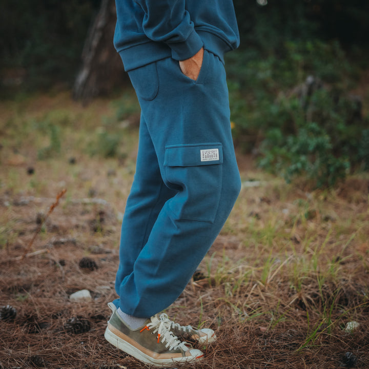 Erkek Travel Pants - Mavi