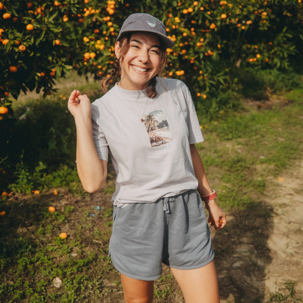 Tropical Escape Tshirt - Puslu Lila