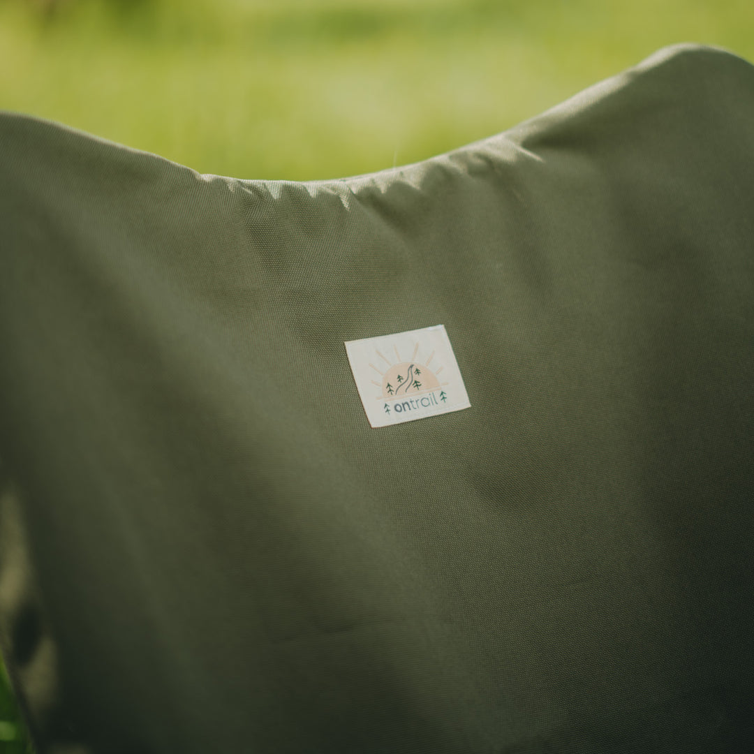 Ahşap Katlanır Sandalye - Haki