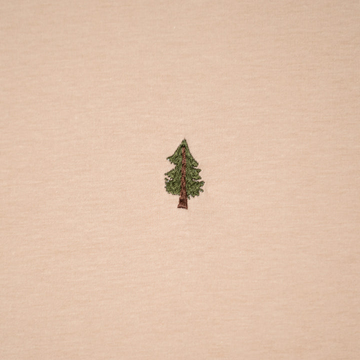 Mini Pine Tshirt - Latte