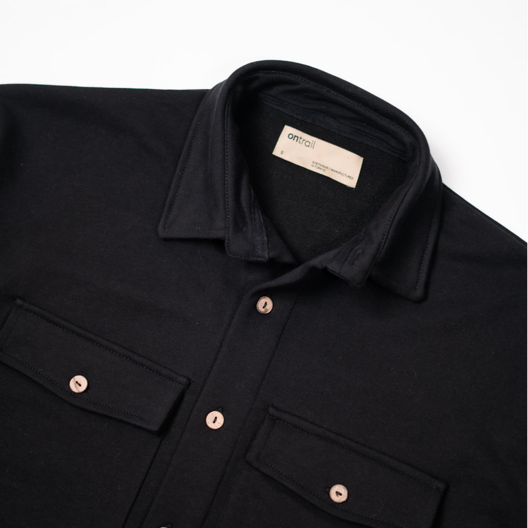 Comfort Overshirt - Siyah