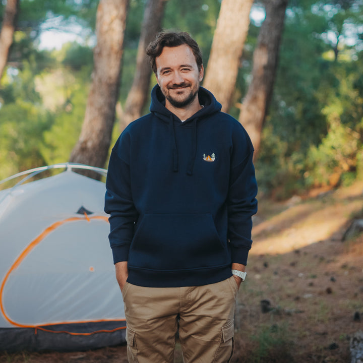 Camp Night Hoodie - Gece Mavisi