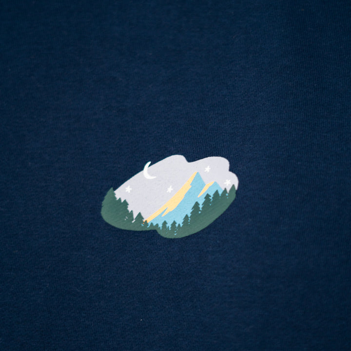 Starry Mountain Sweatshirt - Lacivert