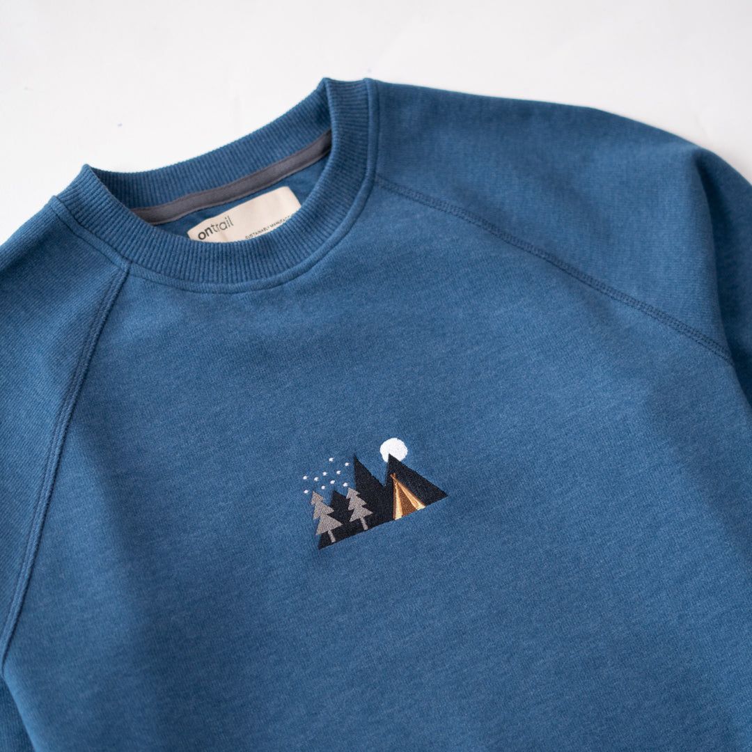 Under the Stars Sweatshirt - İndigo Mavi