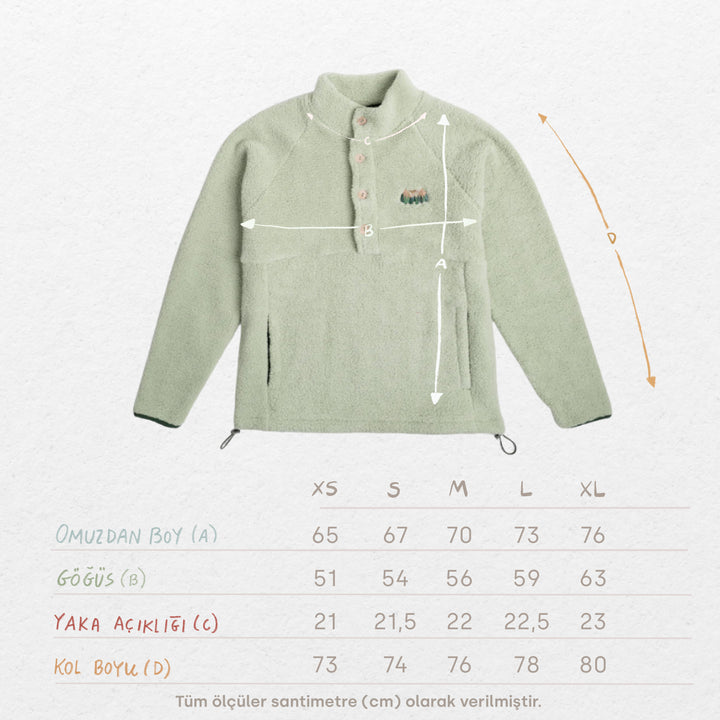 Evergreen Sherpa Polar - Adaçayı