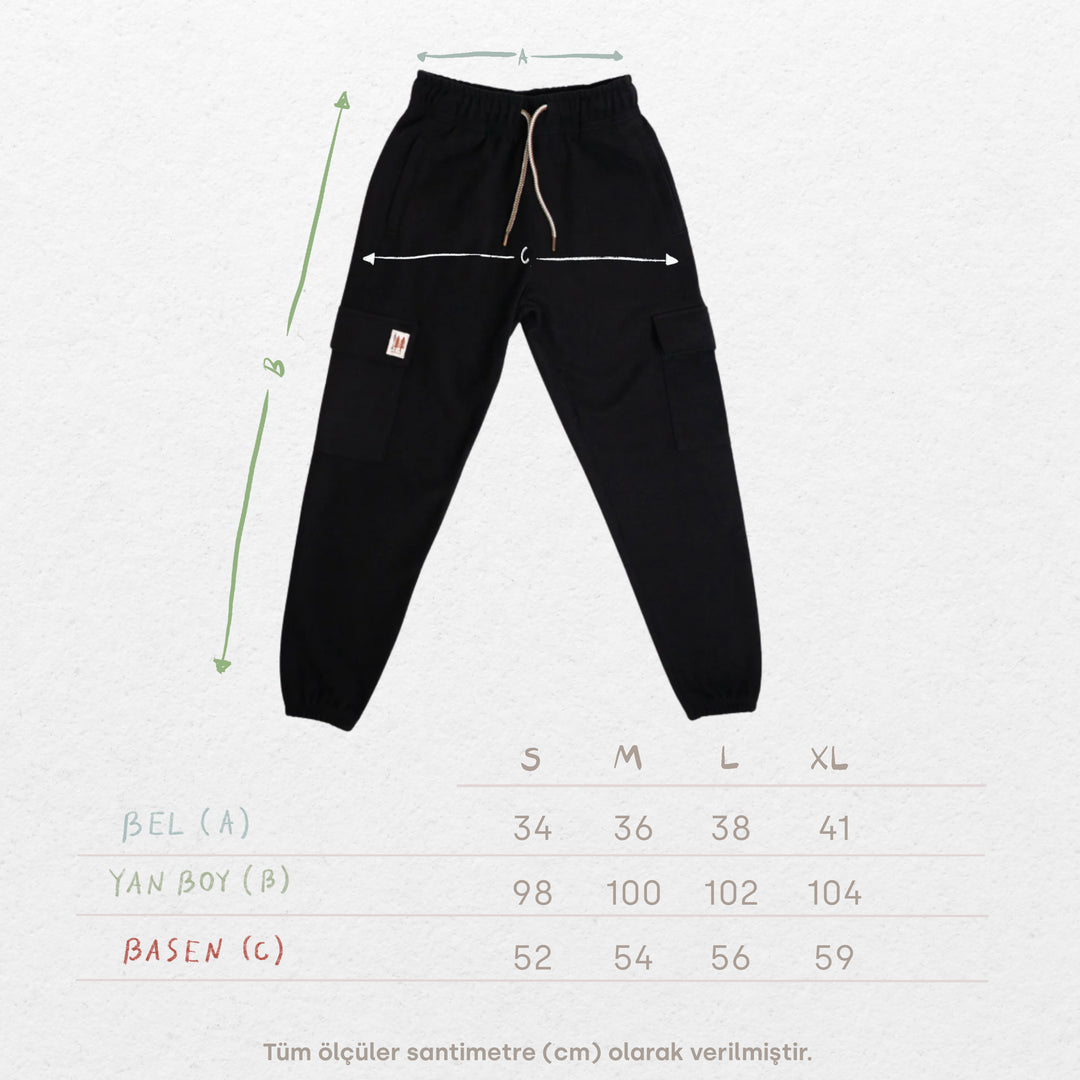 Erkek Travel Pants - Siyah