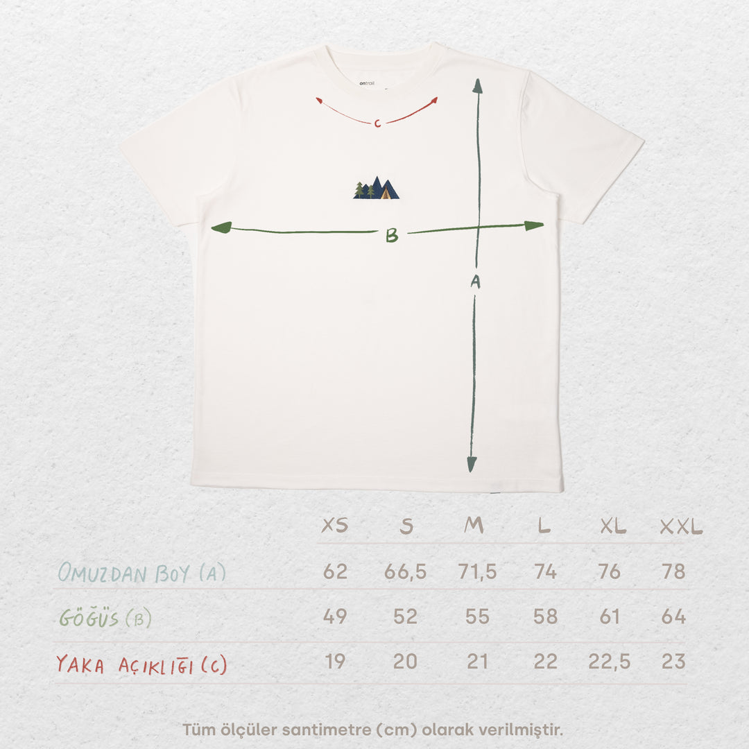 Under the Stars Tshirt - Antik Beyaz