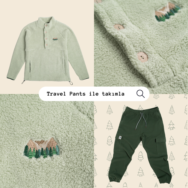 Evergreen Sherpa Polar - Adaçayı