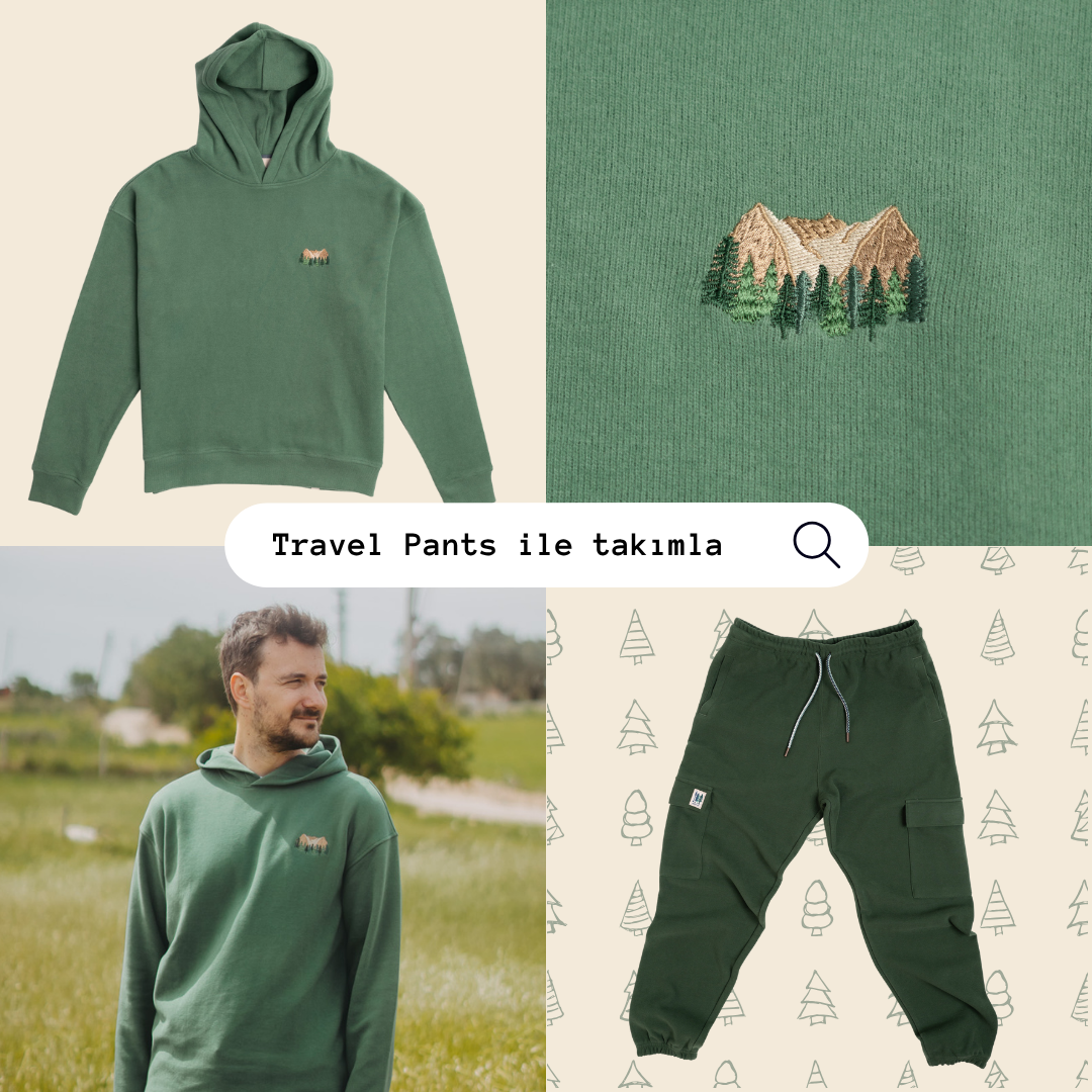 Karadeniz Hoodie - Yeşil