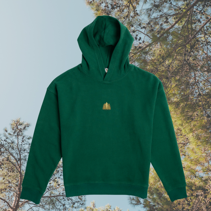 Old Pines Hoodie - Orman Yeşili
