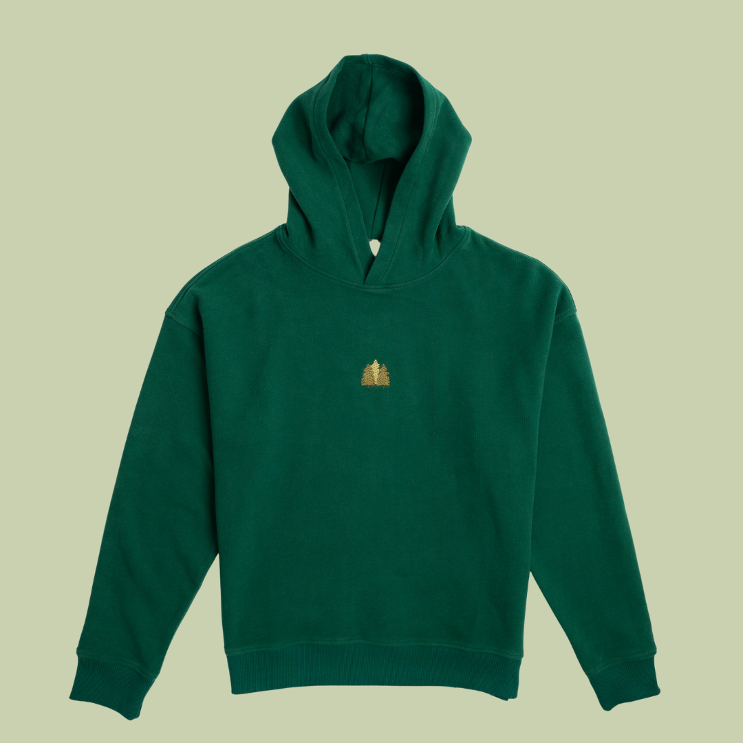 Old Pines Hoodie - Orman Yeşili