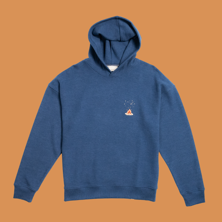 Shooting Stars Hoodie - İndigo Mavi