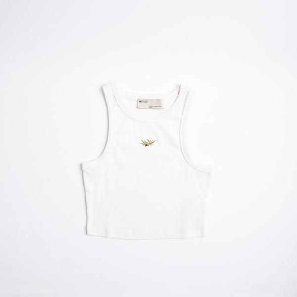 Ayvalık Crop Top - Beyaz