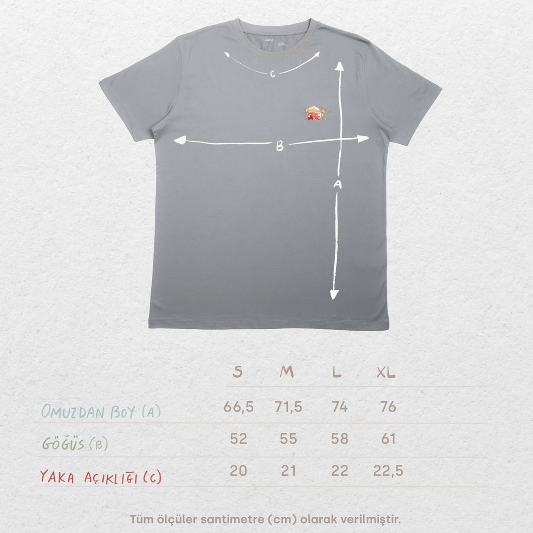 Dirt Roads Tshirt - Antrasit