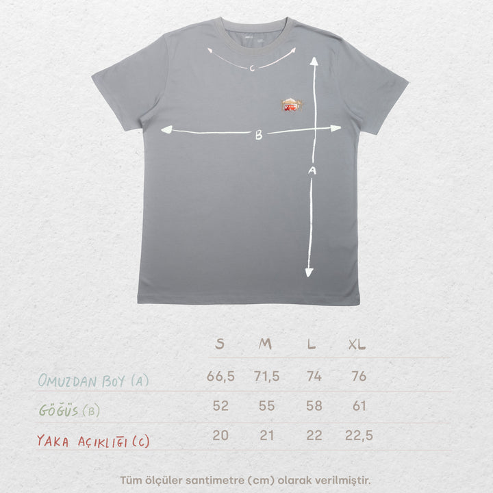 Dirt Roads Tshirt - Antrasit