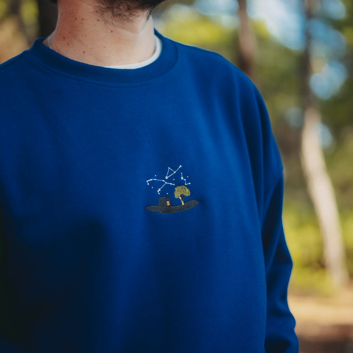 Star Trail Sweatshirt - Mavi