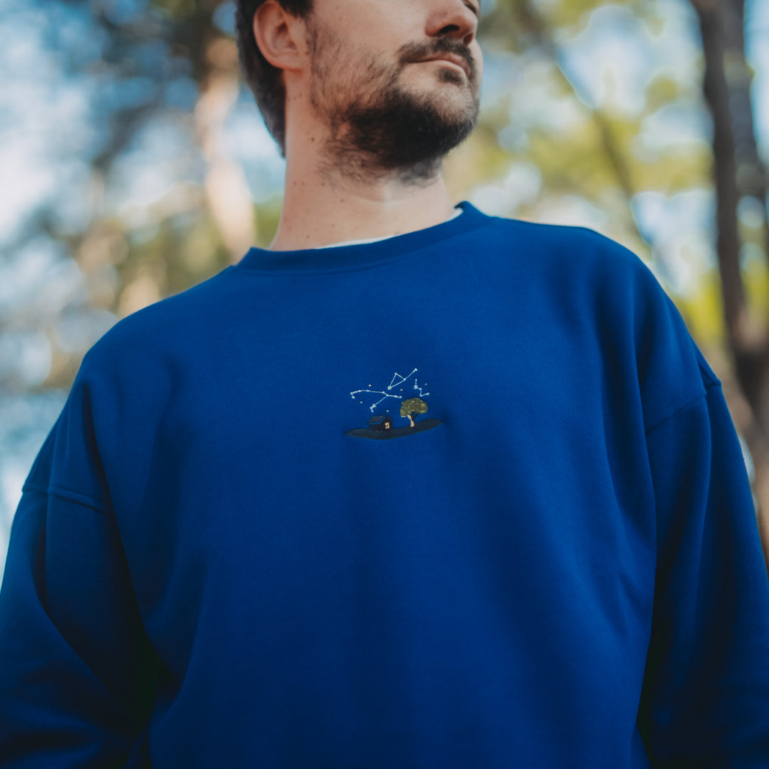 Star Trail Sweatshirt - Mavi