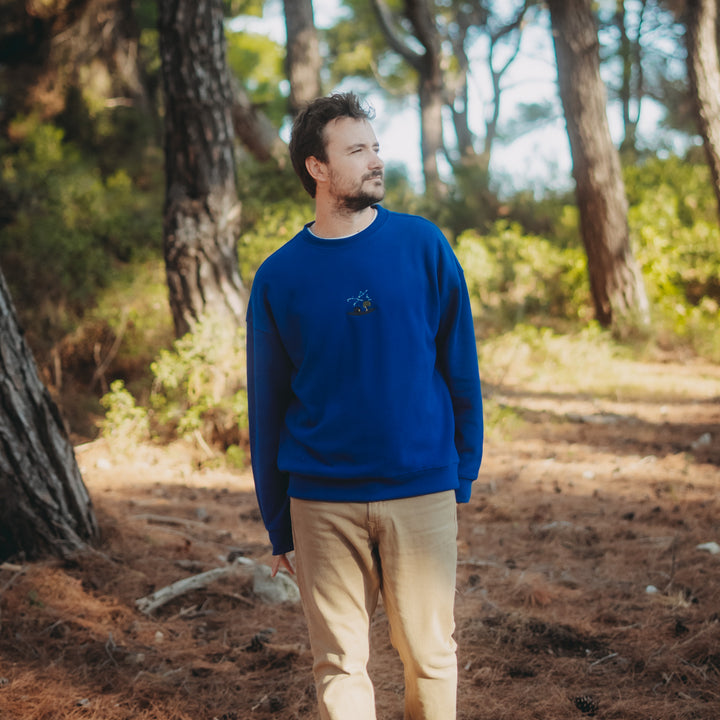 Star Trail Sweatshirt - Mavi