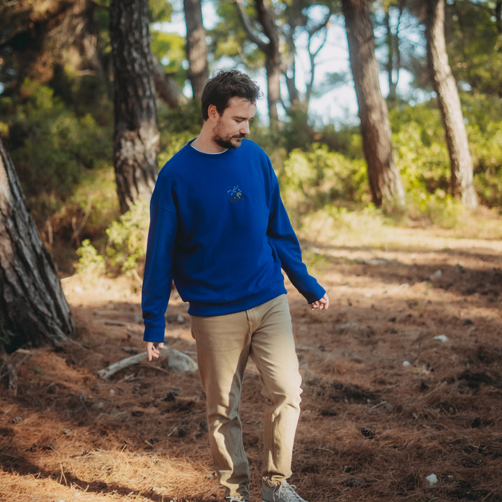 Star Trail Sweatshirt - Mavi