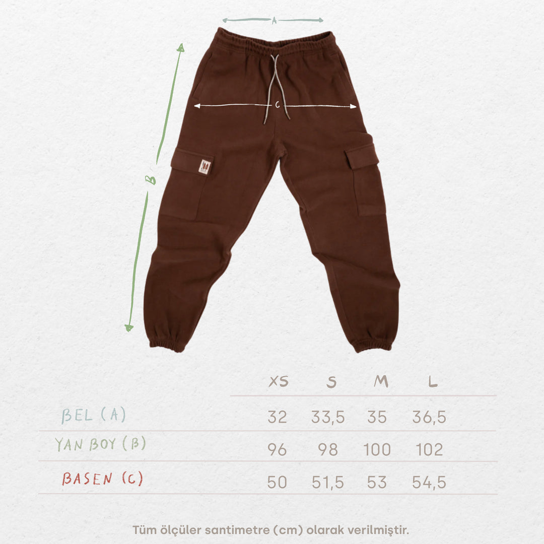 Kadın Travel Pants - Toprak