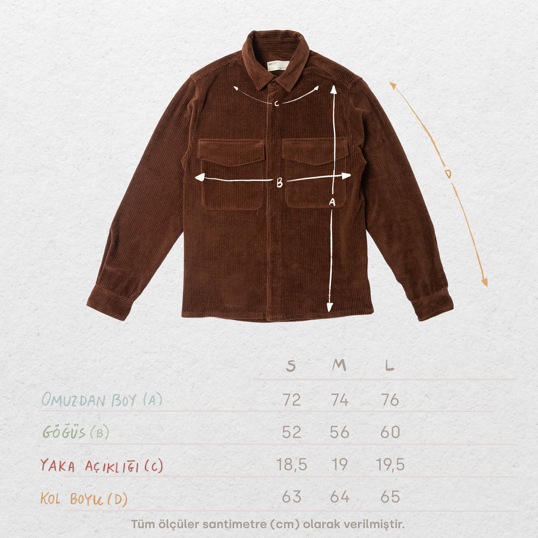 Woodland Overshirt - Kahve