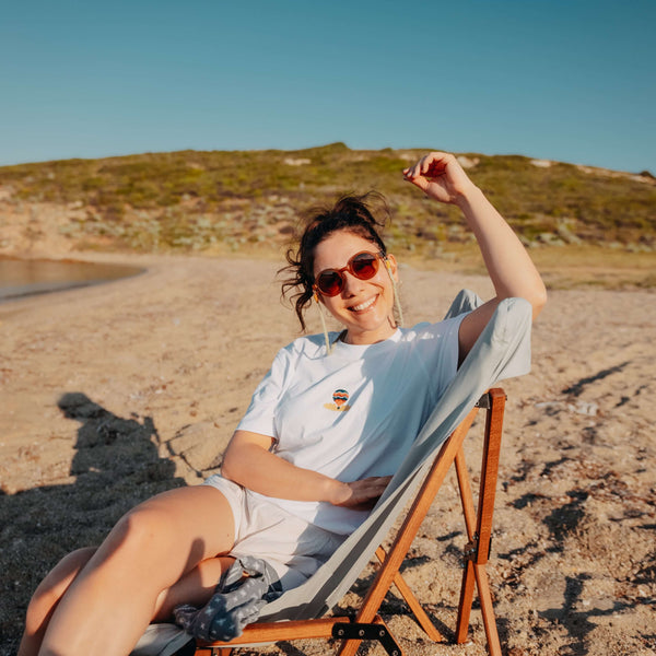 Kapadokya Tshirt - Antik Beyaz